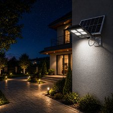Світильник вуличний консольний на сонячній батареї LED 