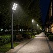 Вуличний консольний LED світильник на сонячній батареї з датчиком руху COMPACT PRO-40 