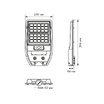LED светильник солнечный IP54 TITANUM 700Lm 5000K Сенсорный