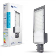 Светодиодный консольный светильник Feron SP3033 100Вт 6500K серый