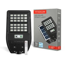 LED светильник солнечный IP54 TITANUM 700Lm 5000K Сенсорный — купить в интернет-магазине «Світлонія»