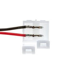 Коннектор для светодиодной ленты 12V 8mm провод/2 зажима