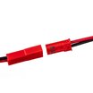 Комплект коннекторів для світлодіодної стрічки папа + мама 12V 2pin червоний