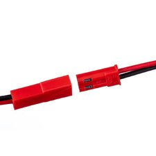 Комплект коннекторів для світлодіодної стрічки папа + мама 12V 2pin червоний