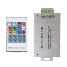 LED контролер світлодіодний RGB 12А-144Вт (Радіо 20 кнопок)