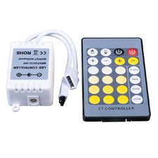 LED контроллер светодиодный W+WW 6 А-72Вт (IR 24 кнопки)