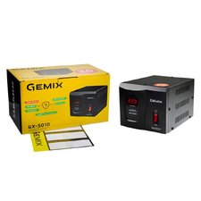 GX-501D Gemix Стабілізатор напруги релейний цифровий 350Вт