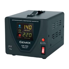 Стабилизатор напряжения Gemix SDR-1000 — купить в интернет-магазине «Світлонія»