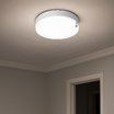 Світильник LED акум. з датч. руху і фотореле Євросвітло CLB-01 круг IP65 10Вт 4200K