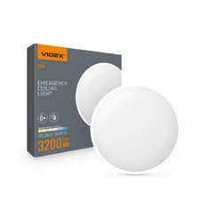 LED Светильник аварийный накладной с датчиком движения VIDEX 30W 2700-6500K 220V
