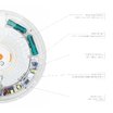 LED Светильник аварийный накладной с датчиком движения VIDEX 30W 2700-6500K 220V