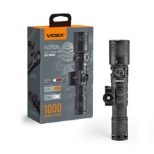 Тактичний світлодіодний ліхтарик VIDEX VLF-AT366 1000Lm 5000K — купити в інтернет-магазині «Світлонія»