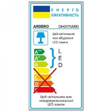 Архитектурный светодиодный накладной светильник Ardero DH0171ARD CUBE 10Вт 3000K черный