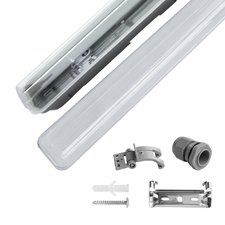 Світильник Євросвітло 2*1200мм під лампу Т8 LED-SH2-40 IP65
