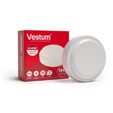 Світлодіодний круглий світильник ЖКГ Vestum 18W 4500K 220V 1-VS-7104