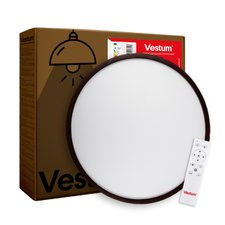 WOOD матовий 60W 375*60мм 3000К-6500К з ДК горіх