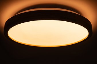 WOOD матовий 60W 375*60мм 3000К-6500К з ДК горіх