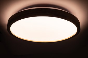 WOOD матовий 60W 375*60мм 3000К-6500К з ДК горіх