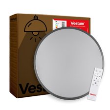 RING матовий 60W 395*60мм 3000К-6500К з ДК срібний