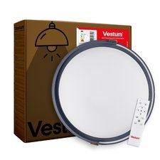 COLISEUM матовий 60W 395*60мм 3000К-6500К з ДК білий з синім