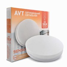 Світлодіодний світильник з датчиком 36 Вт круглий 5000К IP40 Sensor