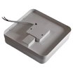 Led світильник накладний AVT Crona ЖКГ 36Вт 5000К квадрат IP40