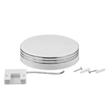 Світлодіодний світильник 18 Вт накладний круглий 5000К IP40 Silver