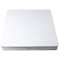 Світлодіодний світильник 18 Вт накладний квадратний 5000К IP40 Silver