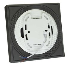 Led світильник накладний квадратний МОТОКО Gloria 24Вт 4000К IP40 графітовий