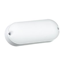 Светодиодный овальный светильник с датчиком движения 12 Вт 6000К IP65 ЖКХ Boston sensor — купить в интернет-магазине «Світлонія»