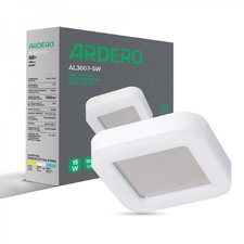 Світлодіодний накладний світильник Ardero AL3007-SW 15Вт 5000K білий