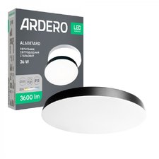 Светодиодный накладной светильник Ardero AL6087ARD TREND 36Вт черный