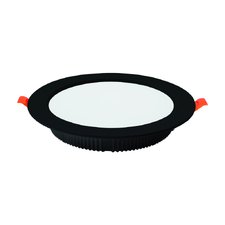 Світлодіодний світильник врізний ALEXA-20 3CCT 20W чорний