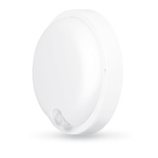 LED светильник с датчиком ИК IP54 круглый VIDEX 12W 5000K сенсорный белый