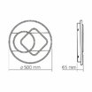 LED світильник функціональний VIDEX DECORA 50W VL-CLD-999-TT