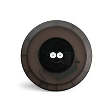 LED светильник с декоративной подсветкой VIDEX DL5R 22W 3000K-4000K-5000K Black