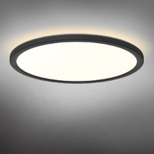 LED светильник с декоративной подсветкой VIDEX DL5R 22W 3000K-4000K-5000K Black