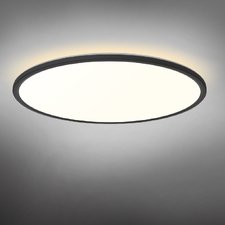 LED світильник з декоративною підсвіткою VIDEX DL5R 44W 3000K-4000K-5000K Black