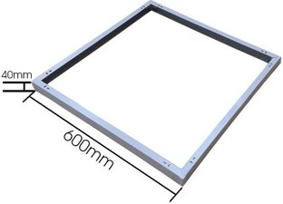 Рамка для накладного монтажа Led панели 600х600 Optima (стальная)