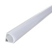 LED профіль кутовий ЛПК анодований (16х16мм) 2м з розсіювачем у комплекті