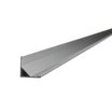LED профіль кутовий ЛПК анодований (16х16мм) 2м з розсіювачем у комплекті