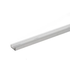 LED профиль накладной ЛП анодированный (15х6мм) 2м с рассеивателем в комплекте