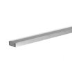 LED профіль накладний ЛП анодований (15х6мм) 2м з розсіювачем у комплекті