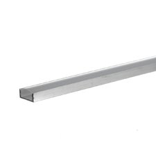 LED профиль накладной ЛП анодированный (15х6мм) 2м с рассеивателем в комплекте