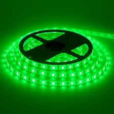 Світлодіодна стрічка зелена 12V smd2835 60LED/м IP20