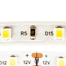 Світлодіодна стрічка тепла біла 12V smd2835 60LED/м IP20