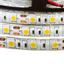 Світлодіодна стрічка тепла біла 12V smd5050 60LED/м IP20