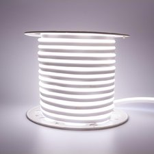 Неонова стрічка світлодіодна нейтральна біла AVT 220V smd2835 120LED/м 10Вт/м IP65