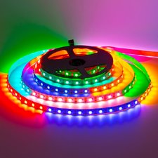 Світлодіодна стрічка адресна AVT 5V smd5050 WS2812B 60LED/м IP120 