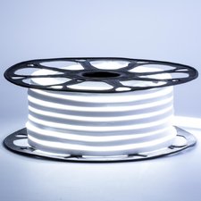 Неонова стрічка світлодіодна біла холодна AVT-1 220V smd2835 120LED/м 7Вт/м IP65